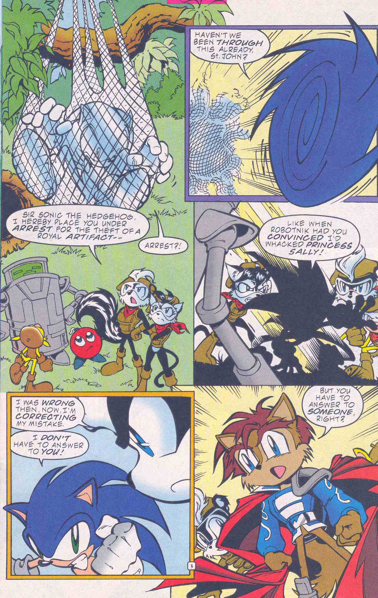 Sonic - Archie Adventure Series April 2001 Page 03